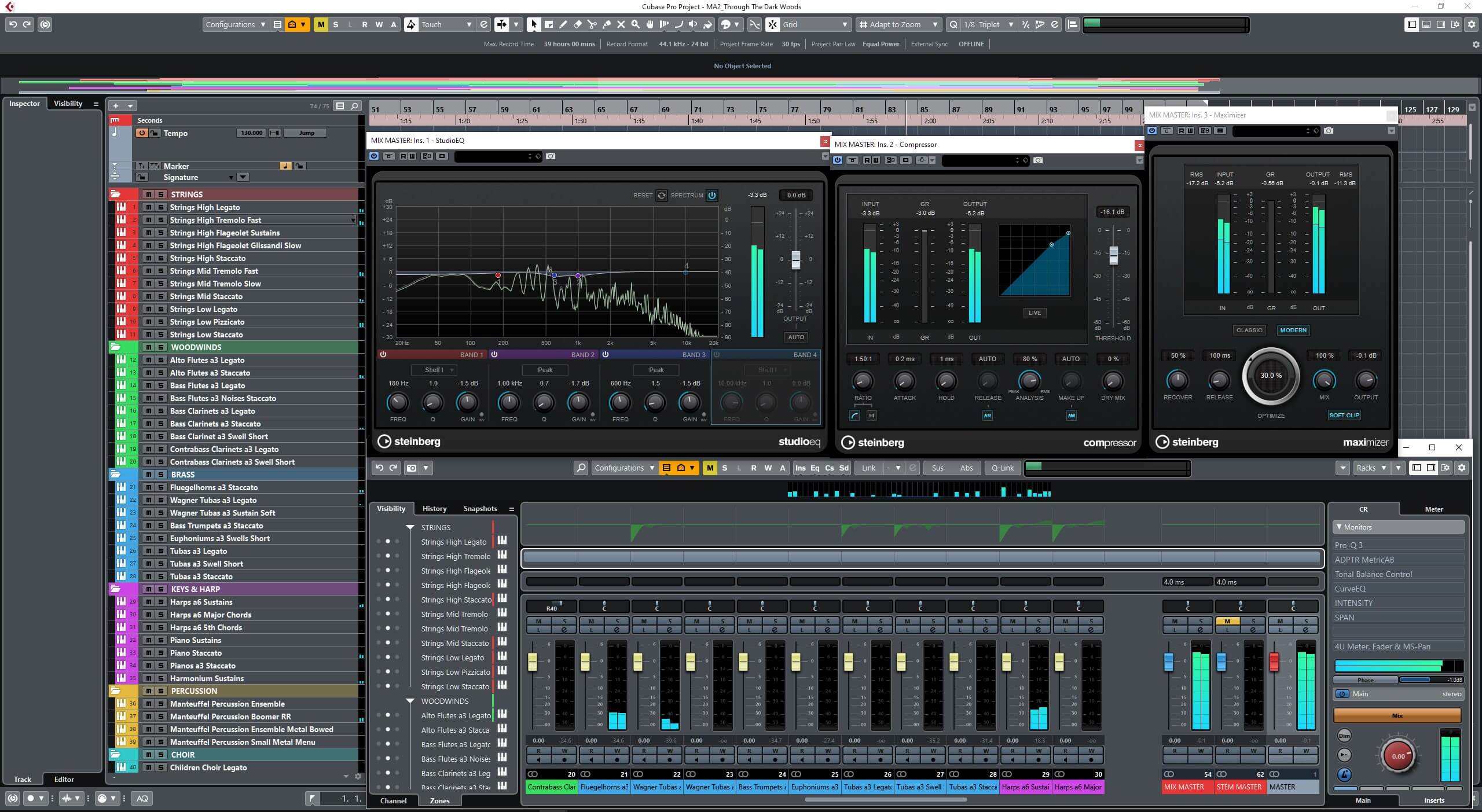 MA2_Cubase mastering plugins